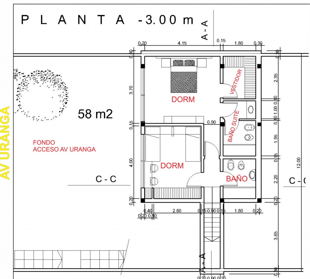 Casa con vista Zona Tunel Av Uranga 
