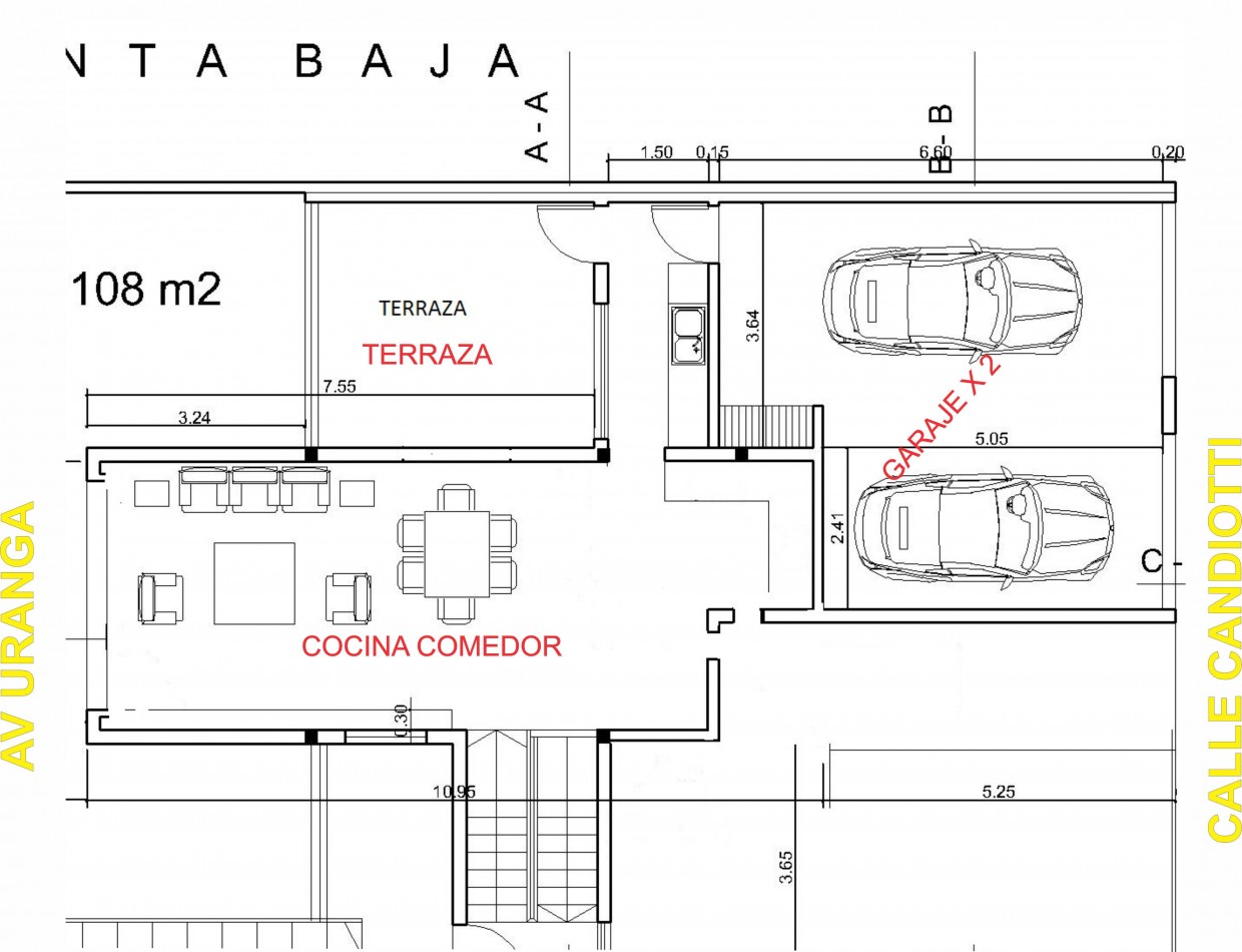 Casa con vista Zona Tunel Av Uranga 