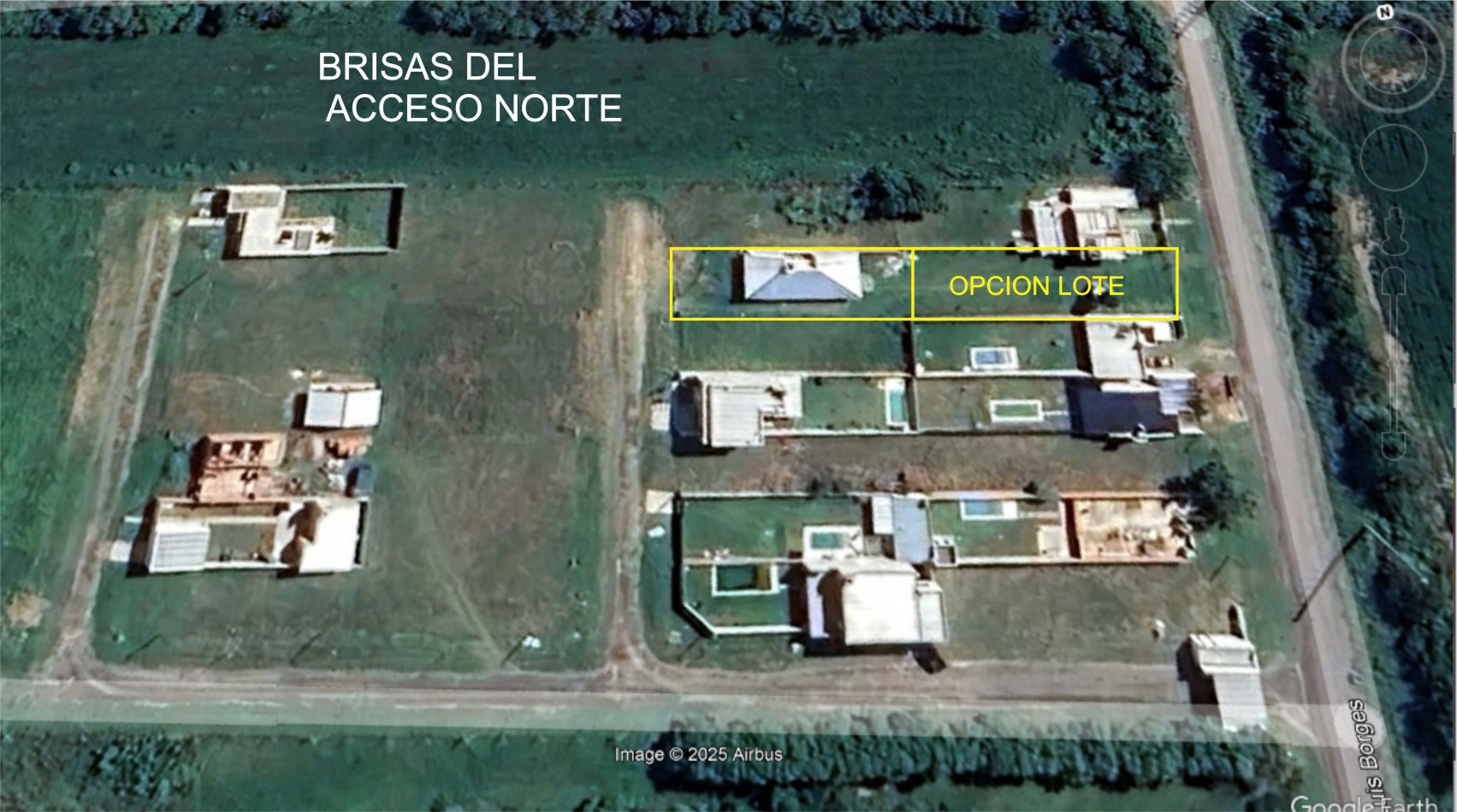 Brisas del Acceso Norte casa c/lote 800 m2