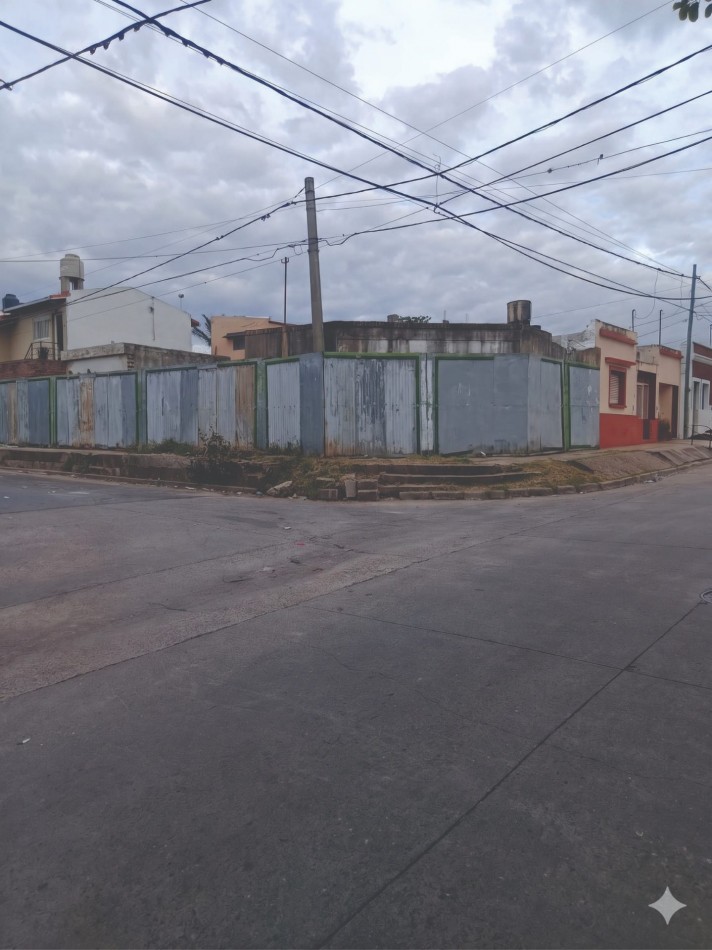 Lote en esquina 